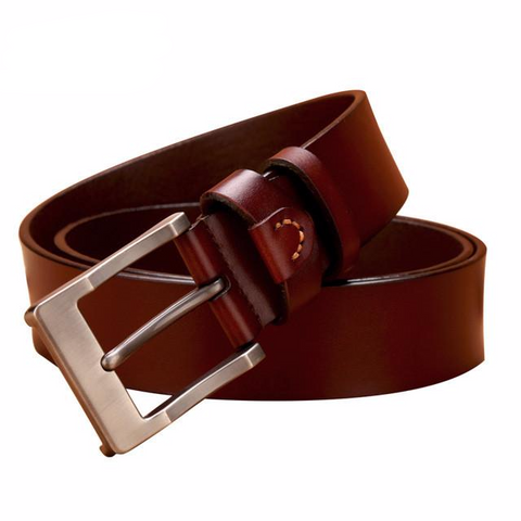 Genuine Leather Cowboy Belt