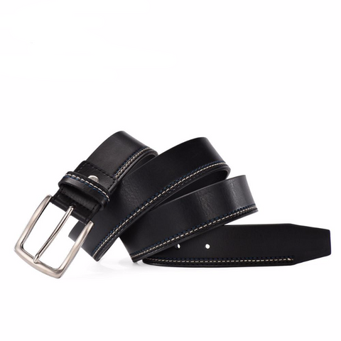 Genuine Leather Black Belt