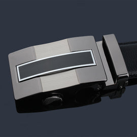 Leather Straps Belt with Automatic Buckles